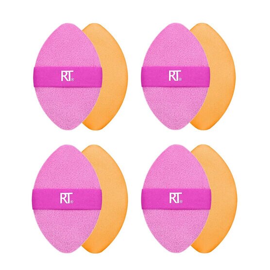 Kit com 4 Esponjas Puff 2 em 1 Real Techniques